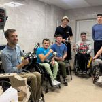 Paraplegic engineer helps wounded Ukrainians build wheelchairs