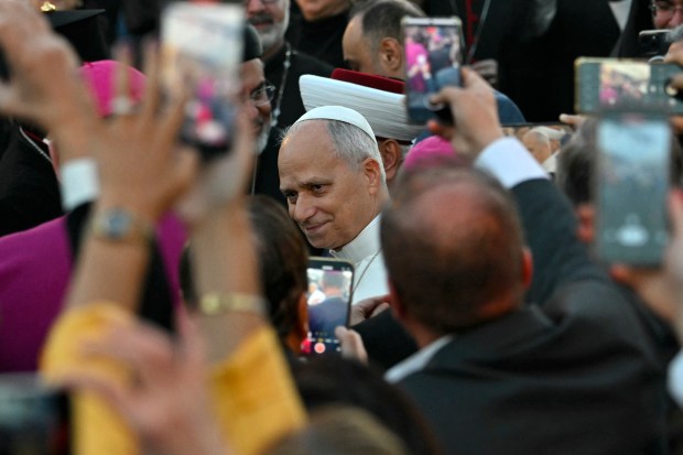 pope-leo-xiv- ecumenical-interreligious-meeting-martyrs-square-central-beirut-lebanon