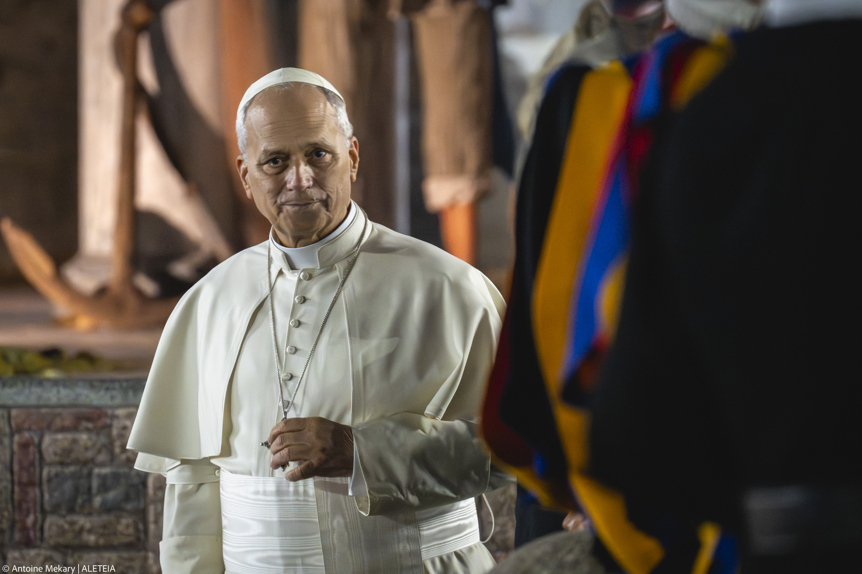 Pope Leo's thanksgiving at the end of the year (Photos)