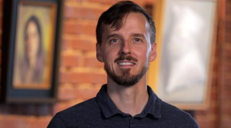 He painted the saints; they changed his life