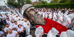 (Photos) Largest sculpture of St. Charbel sends a vital message