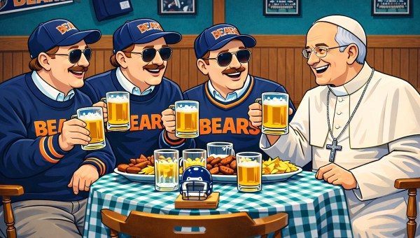 Corner Item Image - Pope Leo and the truth behind a saint and the Chicago Bears
