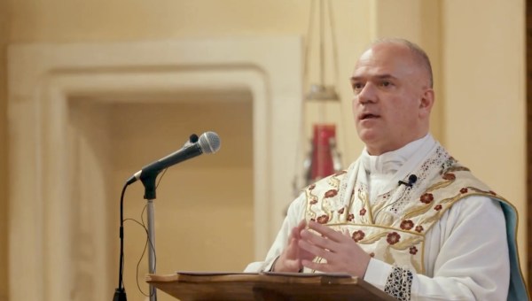 Photo of Fr. Davide Pagliarani, current head of the FSSPX