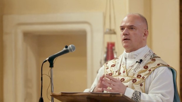 Photo of Fr. Davide Pagliarani, current head of the FSSPX
