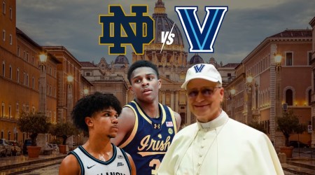 Basketball: Notre Dame vs Pope Leo’s Villanova in ROME