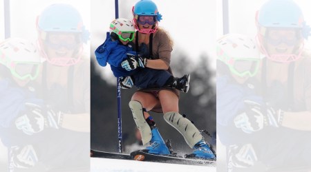 Olympic first for mother and son … and a parenting lesson