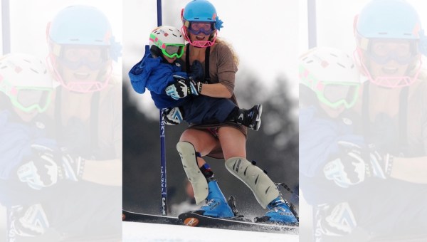 Corner Item Image - Olympic first for mother and son … and a parenting lesson