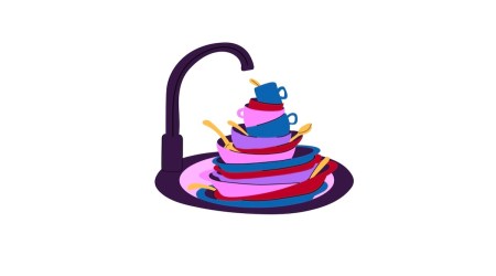 Can each washed dish save a soul?