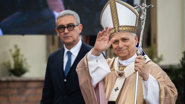 pope-leo-xiv-sacred-heart-of-jesus-parish-ponte-mammolo-rome