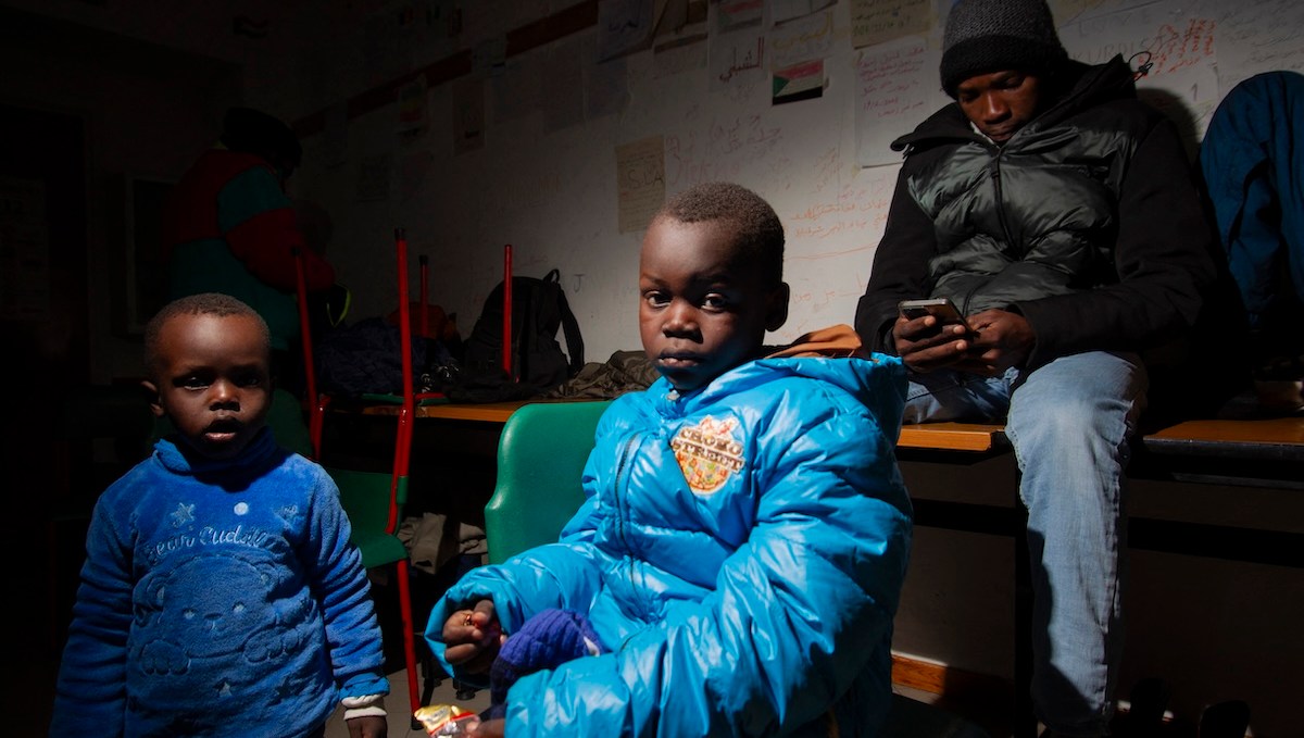 Migration children Sudan Mediterranean