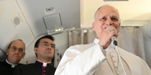 On flight to Africa, Pope Leo responds to Trump’s post