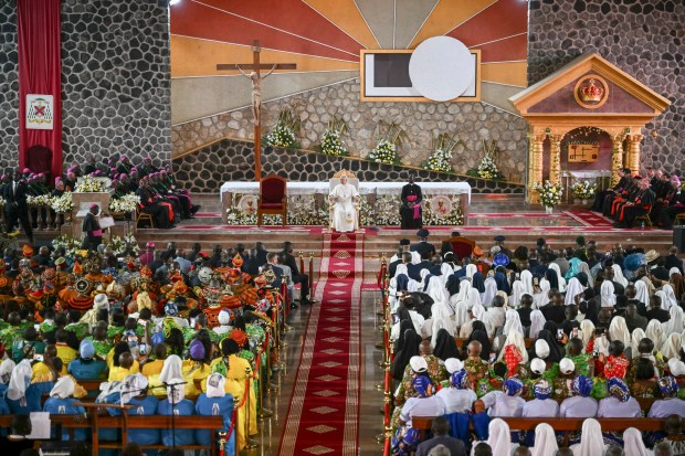 pope-leo-xiv-bamenda-saint-joseph's-cathedral-bamenda-africa