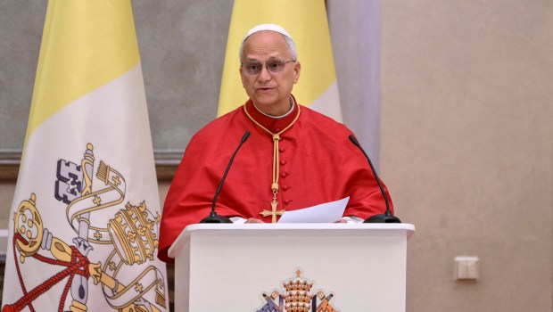 pope-leo-xiv-equatorial-guinea's-president-teodoro-obiang-nguema-mbasogo-presidential-palace-malabo-africa