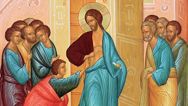 Touching of Thomas Icon