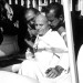 Pope Leo stops to kneel at place where John Paul II was shot