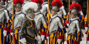 Pope attends breathtaking swearing-in ceremony of Swiss Guards