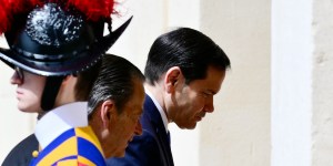 Pope Leo meets with Marco Rubio at Vatican