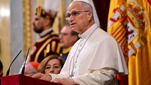 pope-leo-xiv-spanish-parliament-congress-deputies-madrid