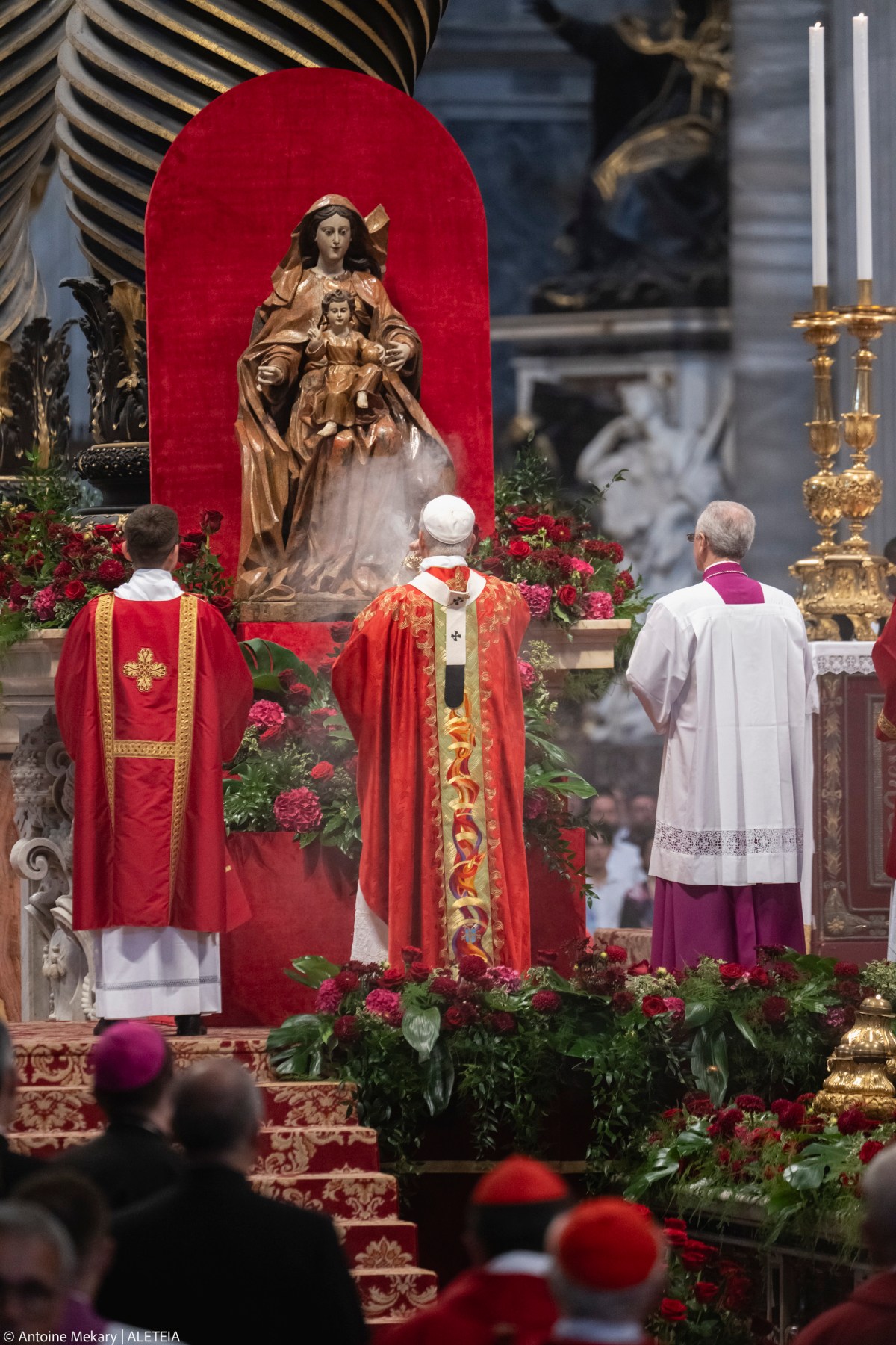 Pope Leo XIV leads a Holy Mass on the Solemnity of Saints Peter and Paul, Rome's patron saints, at St. Peter's Basilica in the Vatican, on June 29, 2026