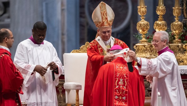 Pope Leo XIV leads a Holy Mass on the Solemnity of Saints Peter and Paul, Rome's patron saints, at St. Peter's Basilica in the Vatican, on June 29, 2026