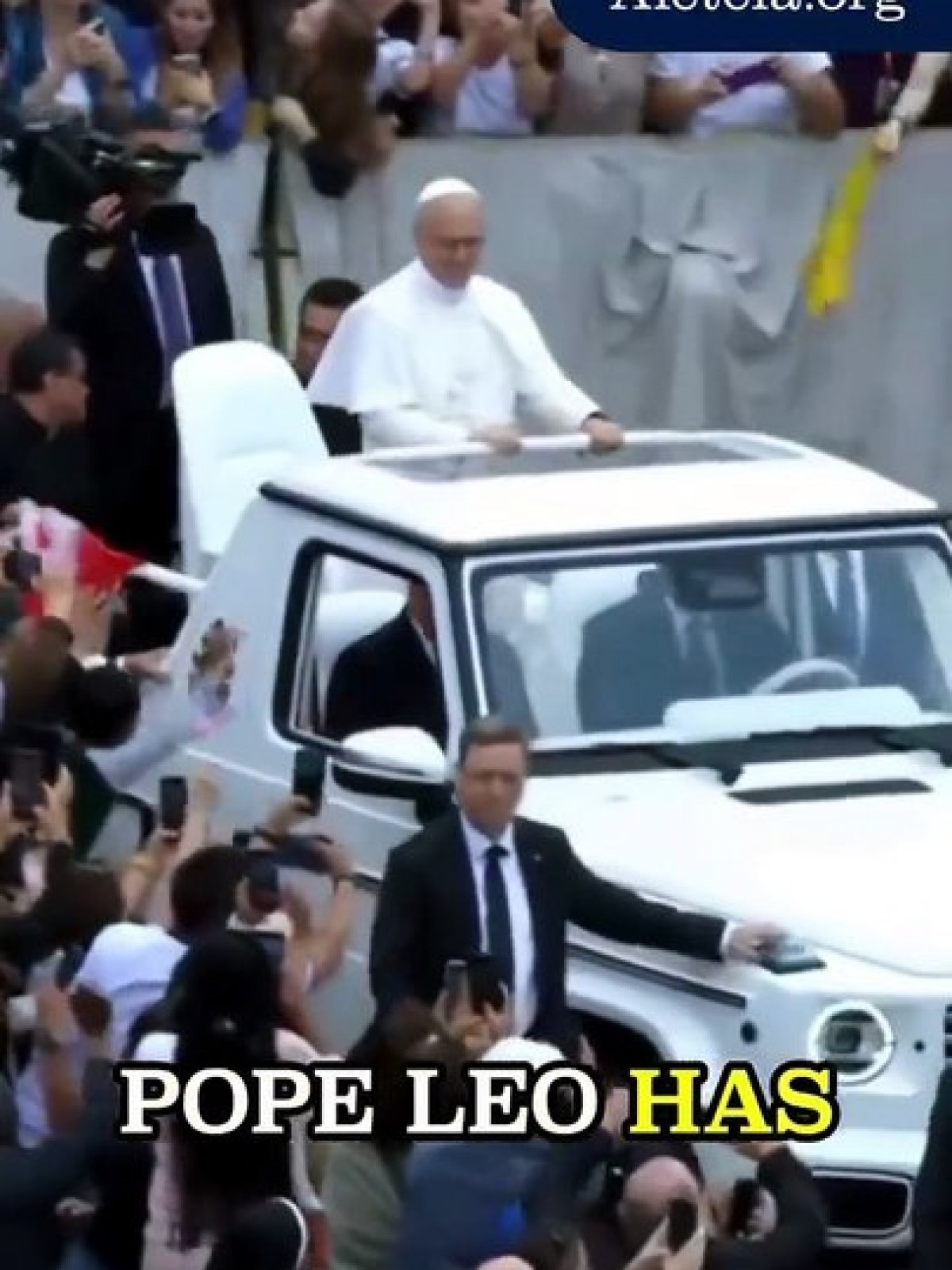 New Car for Pope Leo