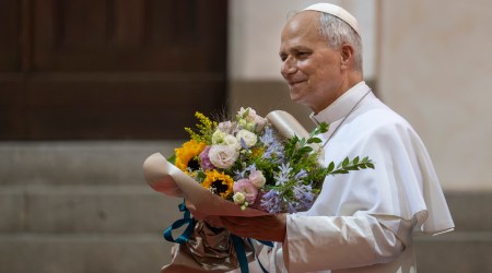 Music is what God intended, says Pope Leo