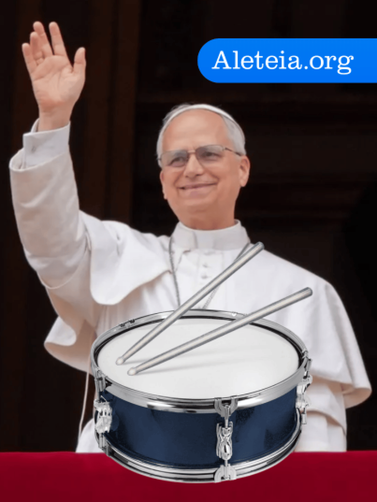 Pope Leo Beats to His Own Drum