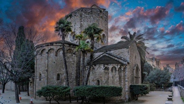 Ancient monastery of Sant Pau del Camp, Barcelona