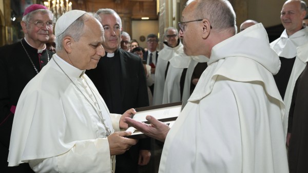 pope-leo-xiv-meets-provincial-synodal-assembly-catechumens-neophytes-catholic-institute-paris-september-26-2026
