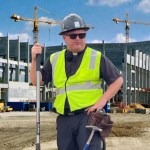 Construction zone priest builds laughs … and connections